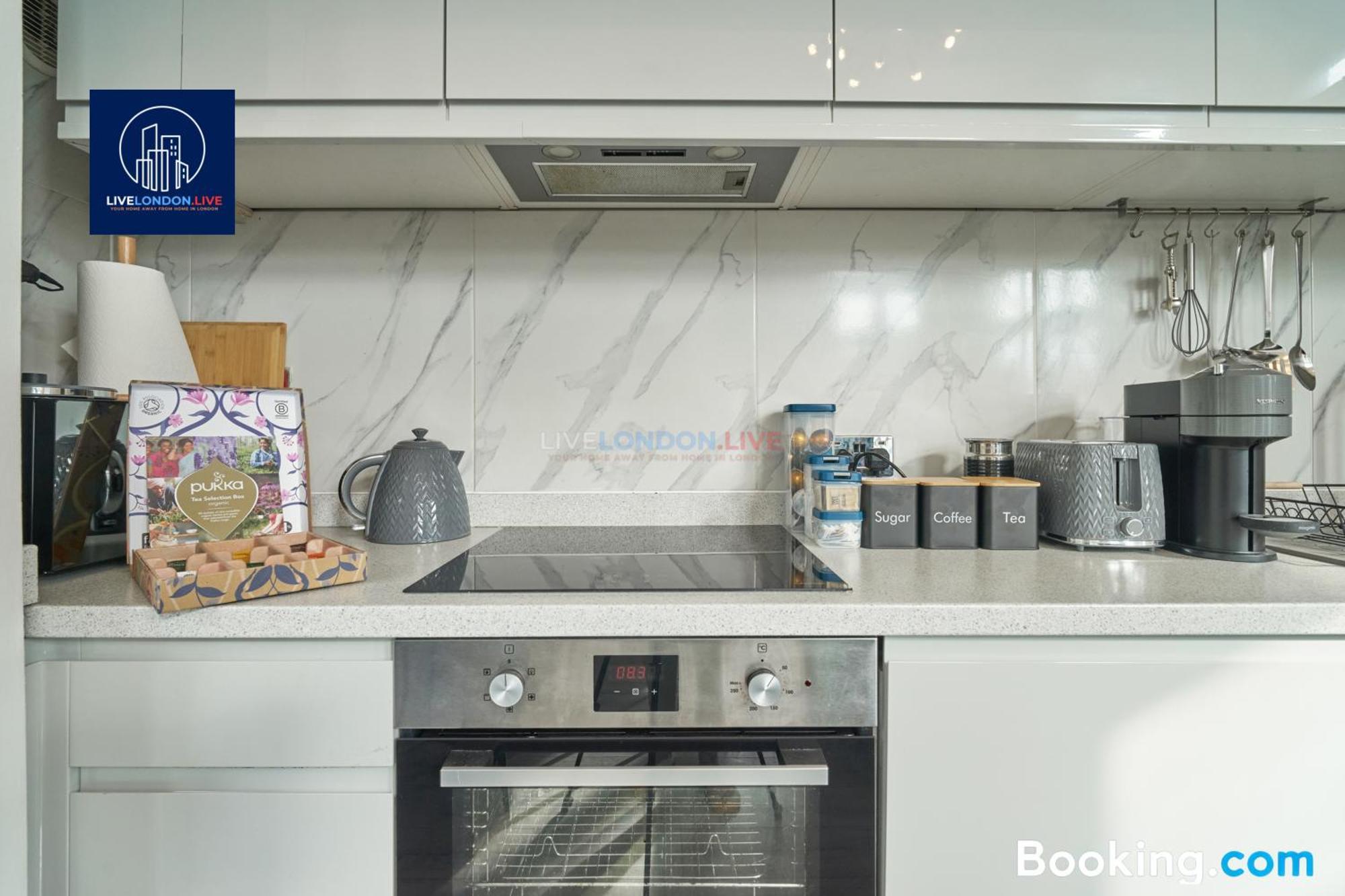 Last-Minute Specials L Sleeps Up To 4 Guests L One-Bedroom Apartment With King Bed And High Ceilings Near Camden By Live London Short Lets & Serviced Accommodation エクステリア 写真